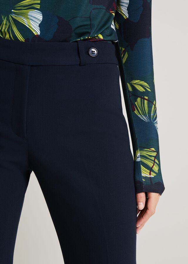 Indigo Phase Eight Osakis Trousers | 5829HLRIE