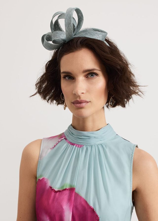 Light Green Phase Eight Green Twist Hats | 6402WRLBA