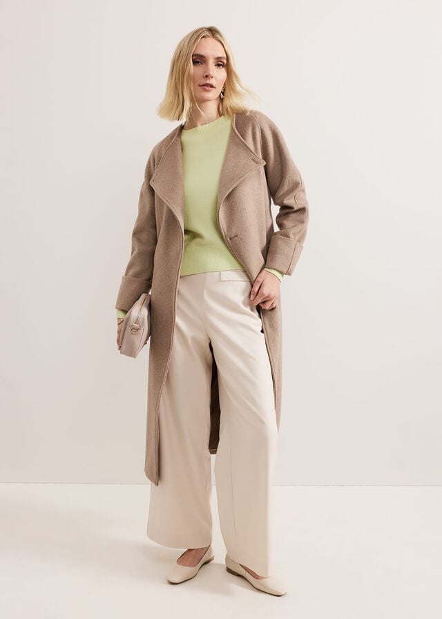 Light Green Phase Eight Kara Square Boxy Knitwear | 8274WXJSF