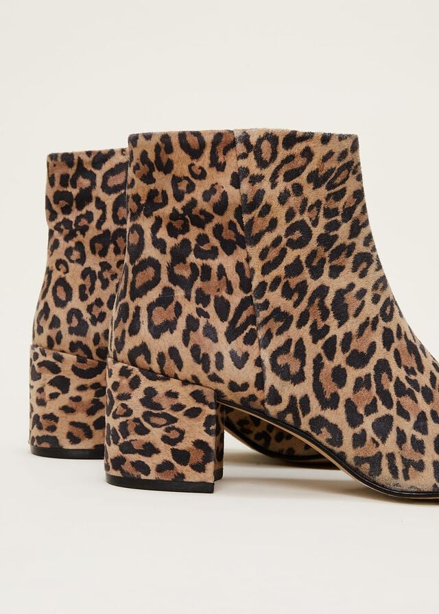 Multicolor Phase Eight Animal Print Boots | 9804PDULR