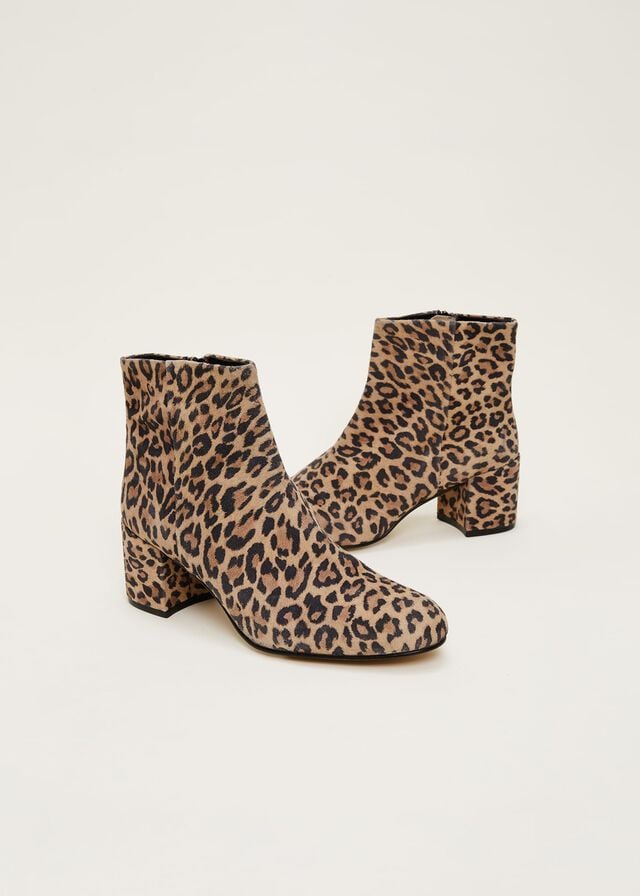 Multicolor Phase Eight Animal Print Boots | 9804PDULR