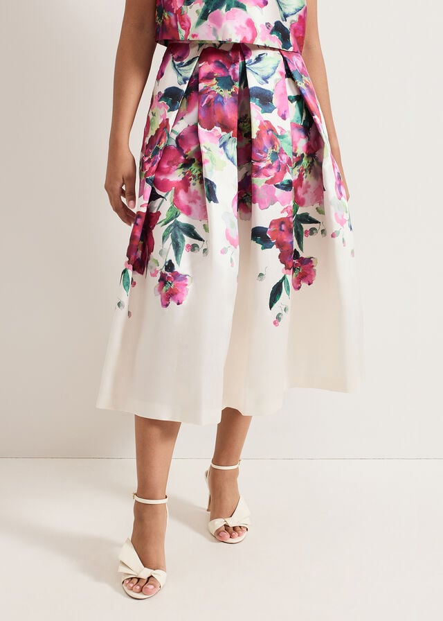 Multicolor Phase Eight Celeste Petite Skirts | 2738JLUKN