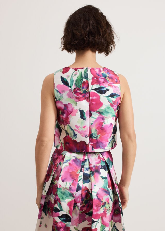 Multicolor Phase Eight Celeste Print Shirts | 9702LAKWQ