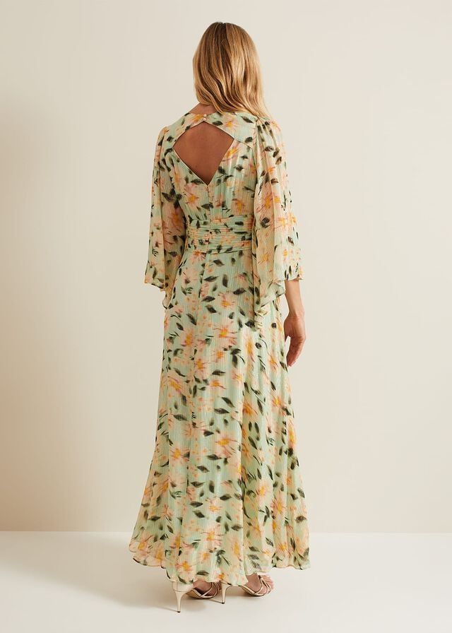 Multicolor Phase Eight Darlene Floral Dress | 0816XLUDO