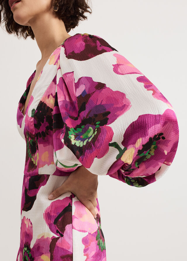 Multicolor Phase Eight Fiona Floral Dress | 8420WPSFB