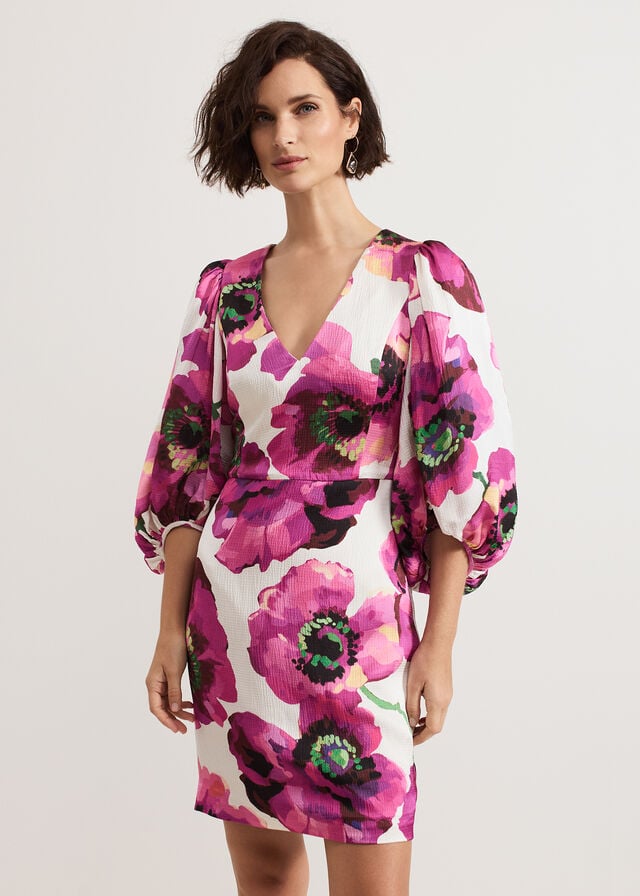 Multicolor Phase Eight Fiona Floral Dress | 8420WPSFB