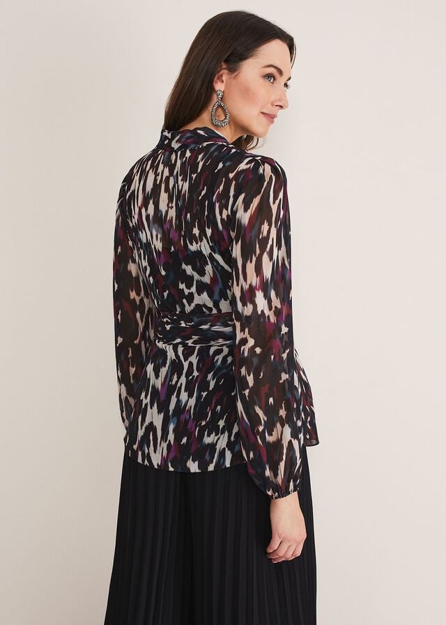 Multicolor Phase Eight Florentine Printed Shirts | 6259GYRSM