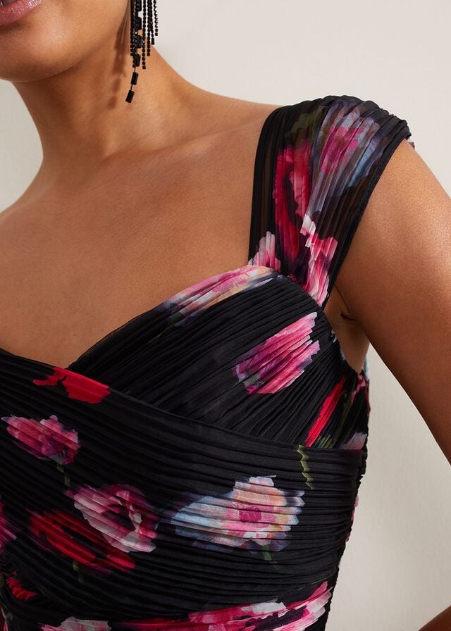 Multicolor Phase Eight Gretal Floral Dress | 4792NHJAK