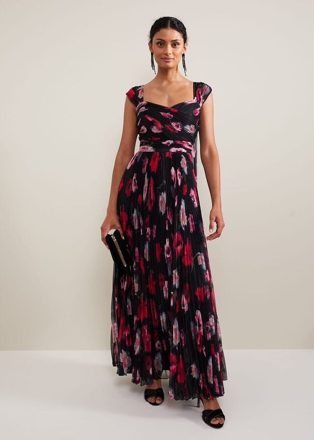 Multicolor Phase Eight Gretal Floral Dress | 4792NHJAK