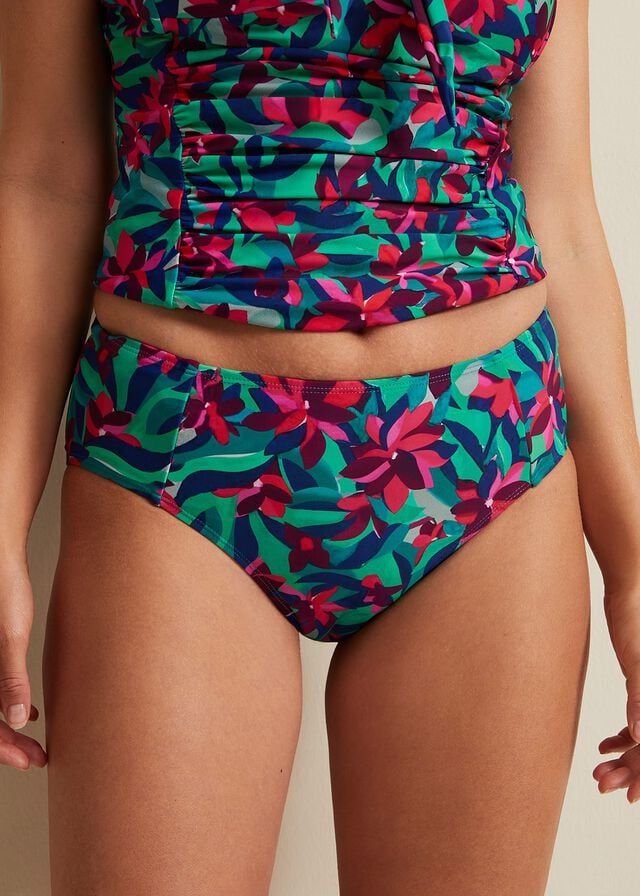 Multicolor Phase Eight Jungle Printini Swimwear | 8967BLPVA
