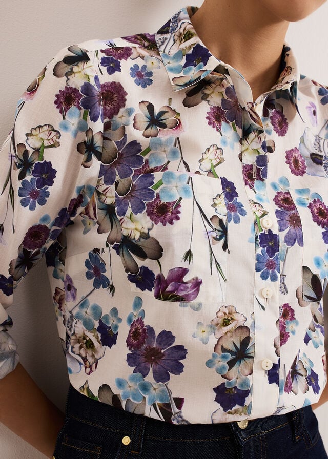 Multicolor Phase Eight Maddelena Shirts | 4016TZEBV