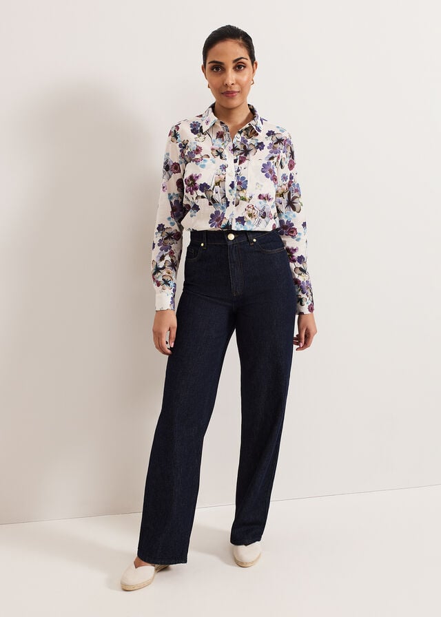 Multicolor Phase Eight Maddelena Shirts | 1093VSMLI