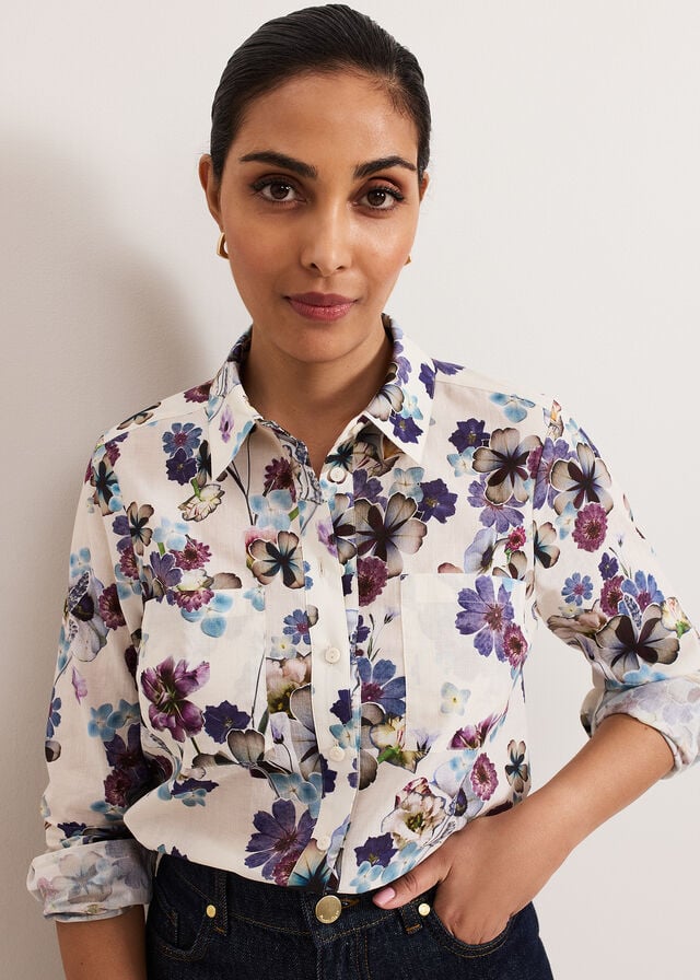 Multicolor Phase Eight Maddelena Shirts | 1093VSMLI