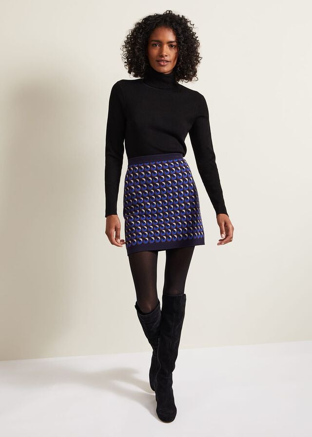 Multicolor Phase Eight Nicole Geo Twin Set Skirts | 2571DIJOK