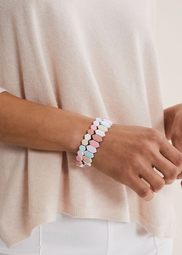 Multicolor Phase Eight Pastel Beaded Pack Jewellery | 6019IXDMQ