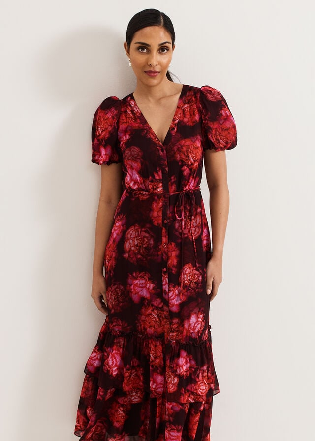 Multicolor Phase Eight Petite Amaris Dress | 6453SXLNP
