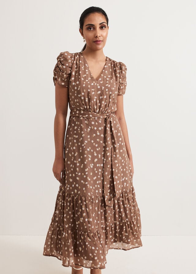 Multicolor Phase Eight Petite Amy Dress | 5360PFJOC