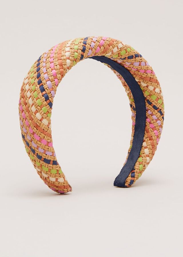 Multicolor Phase Eight Raffia Hats | 7082EHSNA