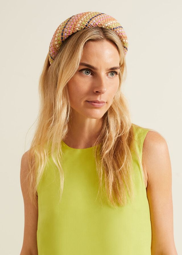Multicolor Phase Eight Raffia Hats | 7082EHSNA