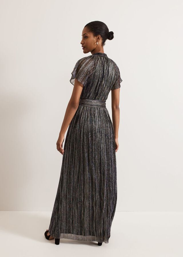 Multicolor Phase Eight Riah Shimmer Dress | 5803NTSVC