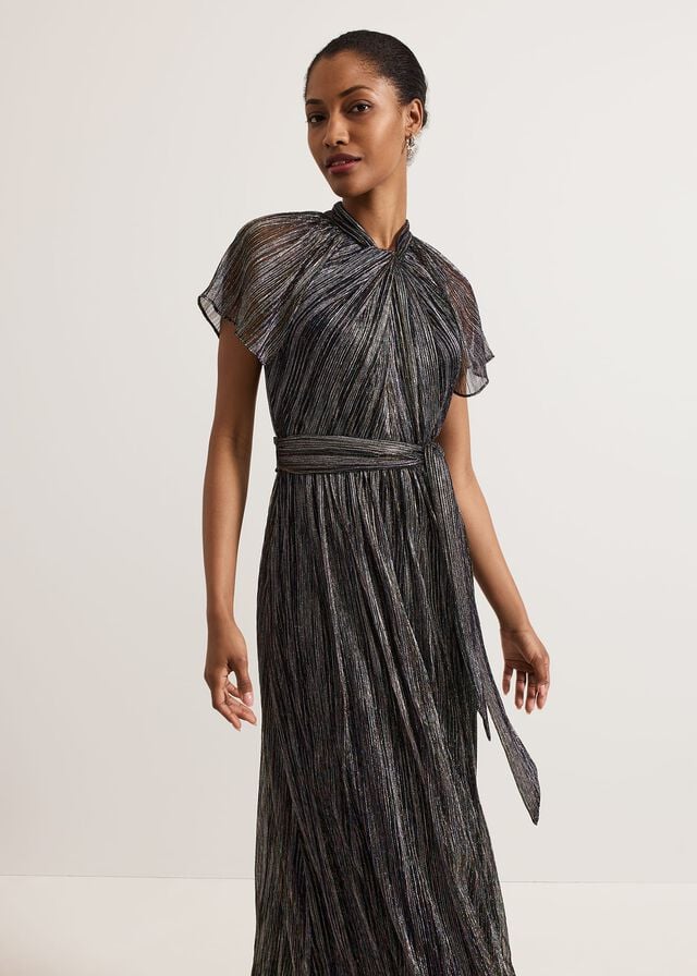 Multicolor Phase Eight Riah Shimmer Dress | 5803NTSVC