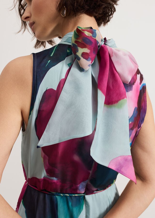 Multicolor Phase Eight Tahnia Floral Dress | 1380HVDYP