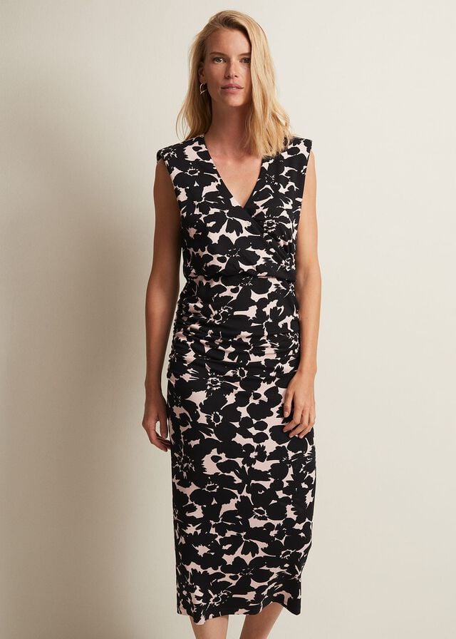 Multicolor Phase Eight Taylor Floral Dress | 2547GZEIS