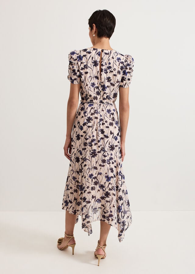 Multicolor Phase Eight Verity Floral Dress | 2037QEIZC