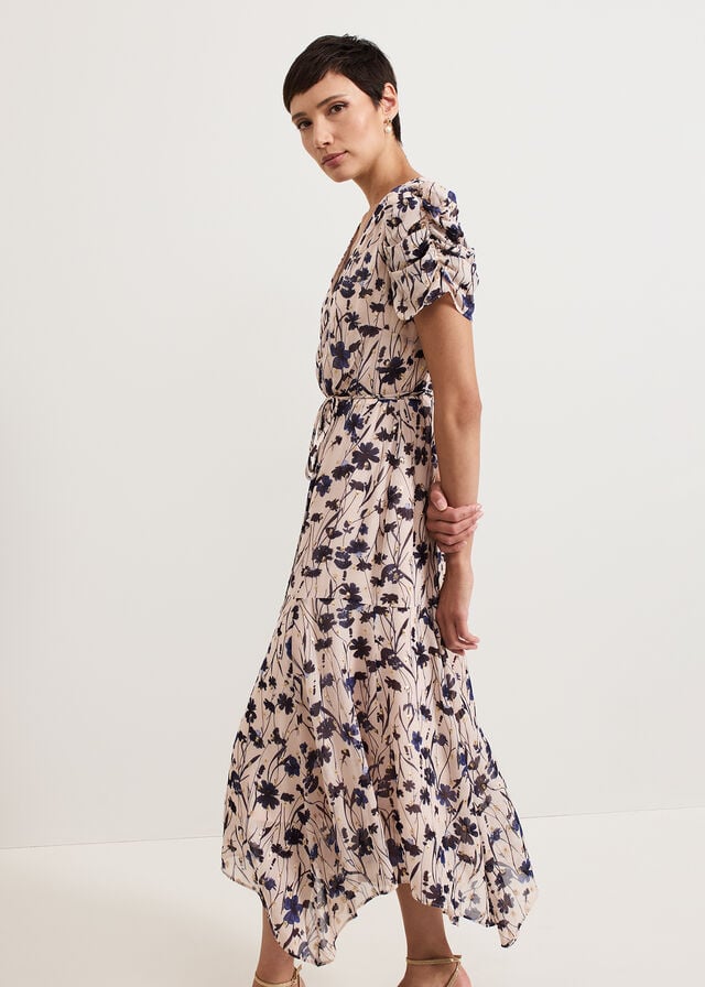 Multicolor Phase Eight Verity Floral Dress | 2037QEIZC