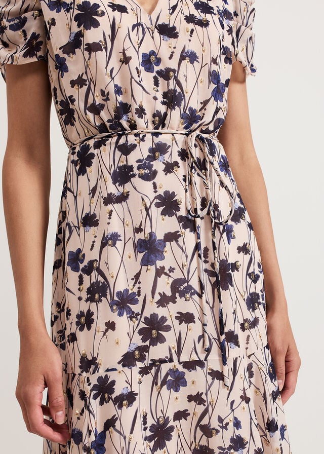 Multicolor Phase Eight Verity Floral Dress | 2037QEIZC