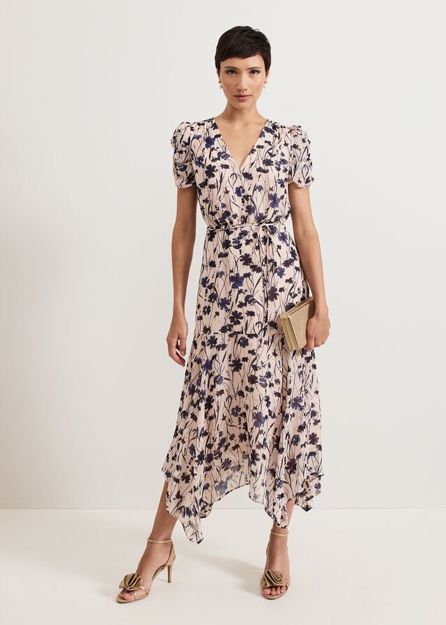 Multicolor Phase Eight Verity Floral Dress | 2037QEIZC