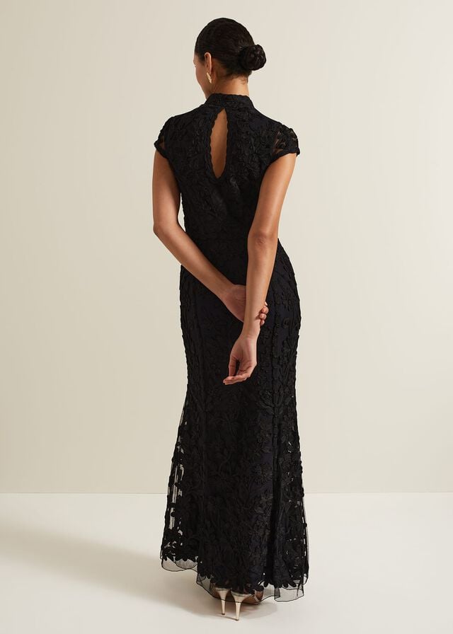 Multicolor Phase Eight Wenda Tapework Dress | 7038PFGKD