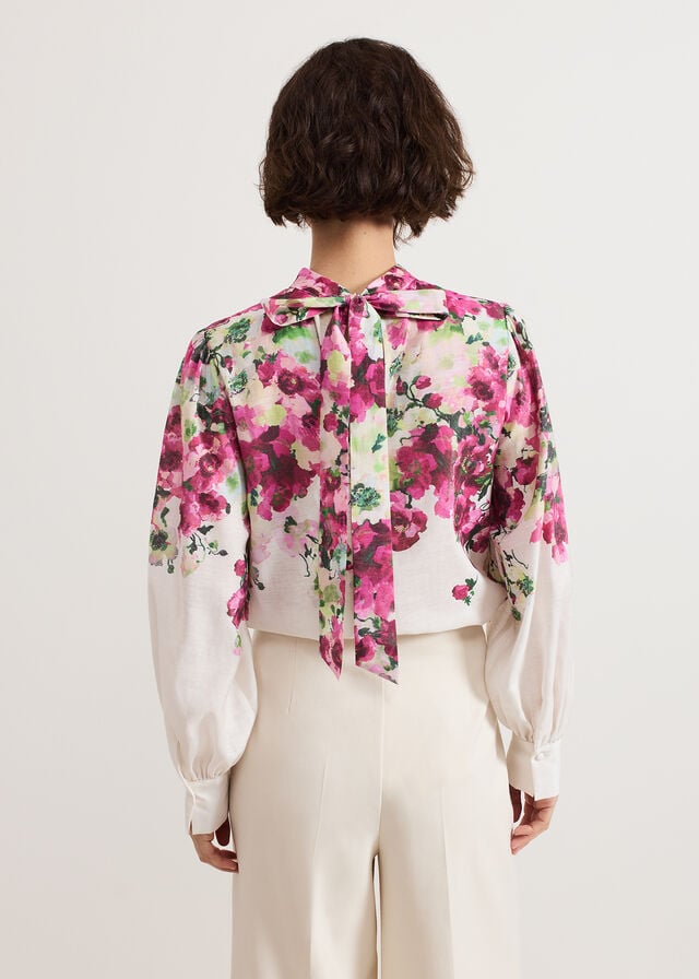 Multicolor Phase Eight Winnie Floral Shirts | 9408XCTYG