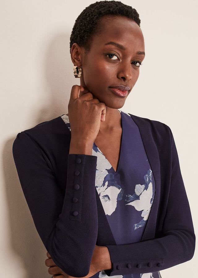 Navy Phase Eight Adahted Knitwear | 8514RGHSZ