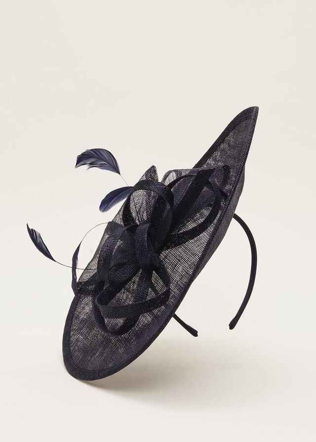 Navy Phase Eight Navy Fascinator Hats | 8167XRZSJ