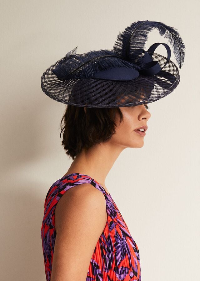 Navy Phase Eight Navy Fascinator Hats | 8462KPCMR