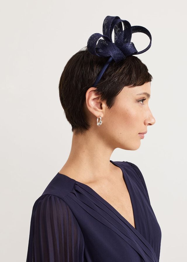 Navy Phase Eight Navy Twist Hats | 7463NJGEA