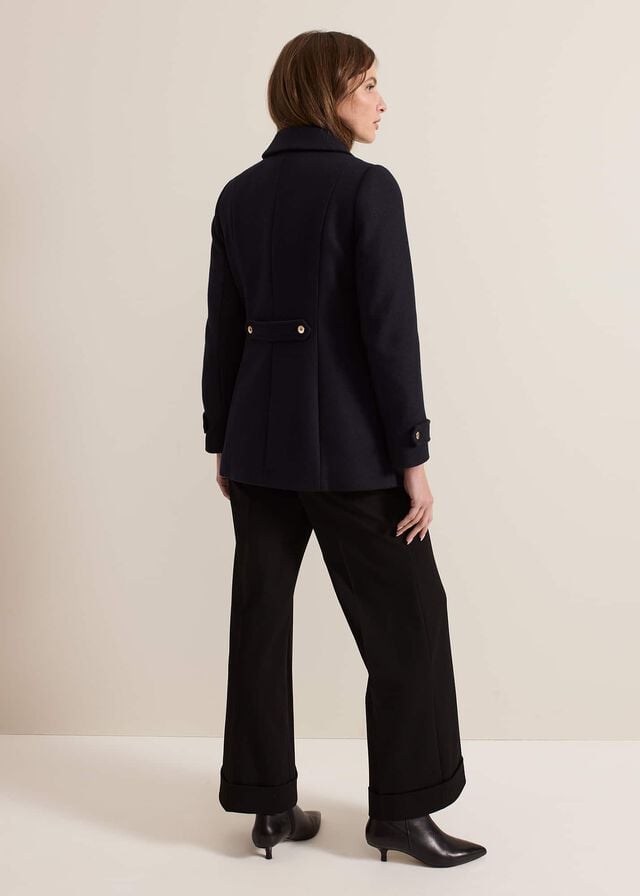Navy Phase Eight Petite Aurelie Coats | 2058PZIFD