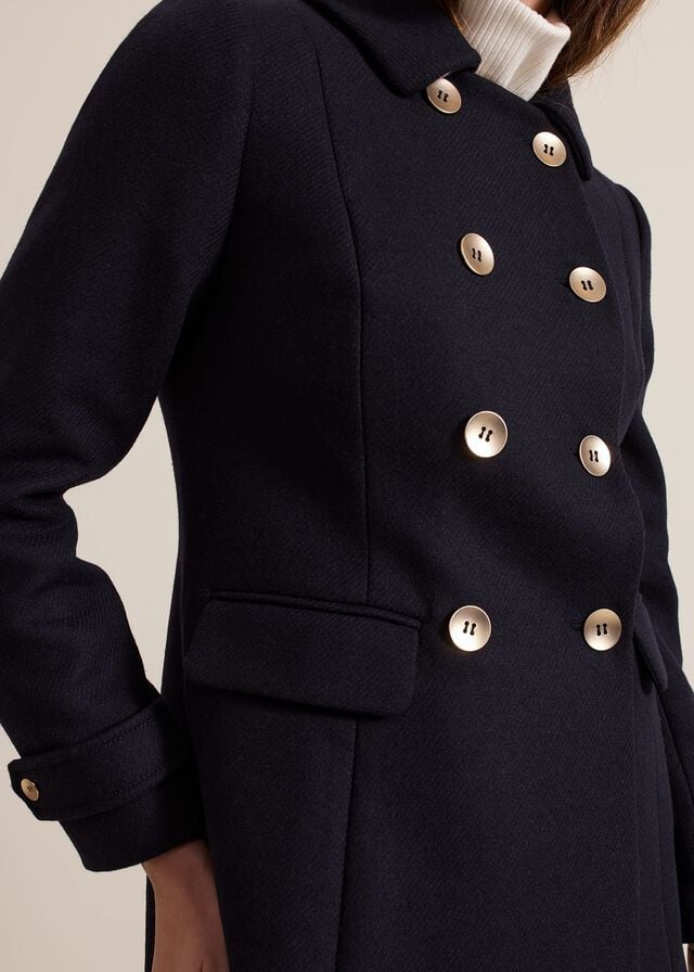 Navy Phase Eight Petite Aurelie Coats | 2058PZIFD