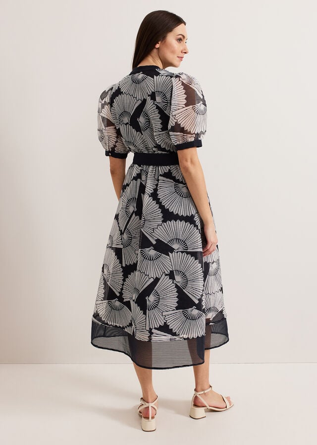 Navy Phase Eight Skylar Dress | 7843TXRVS