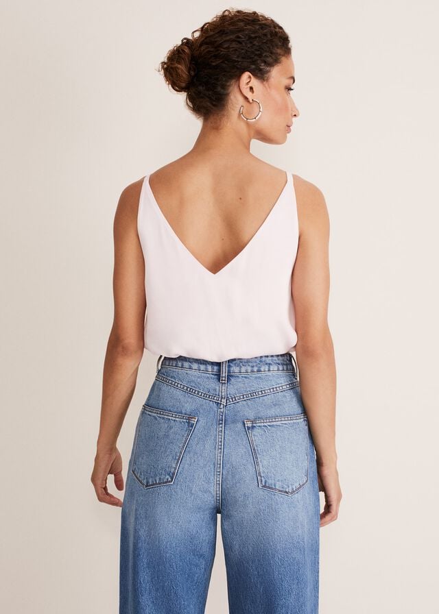 Pink Phase Eight Alanis Cami Shirts | 3209SJQNG
