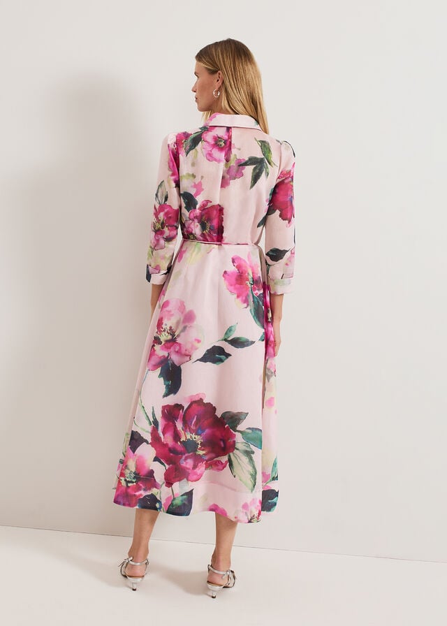 Pink Phase Eight Anabella Dress | 0796NPUIS