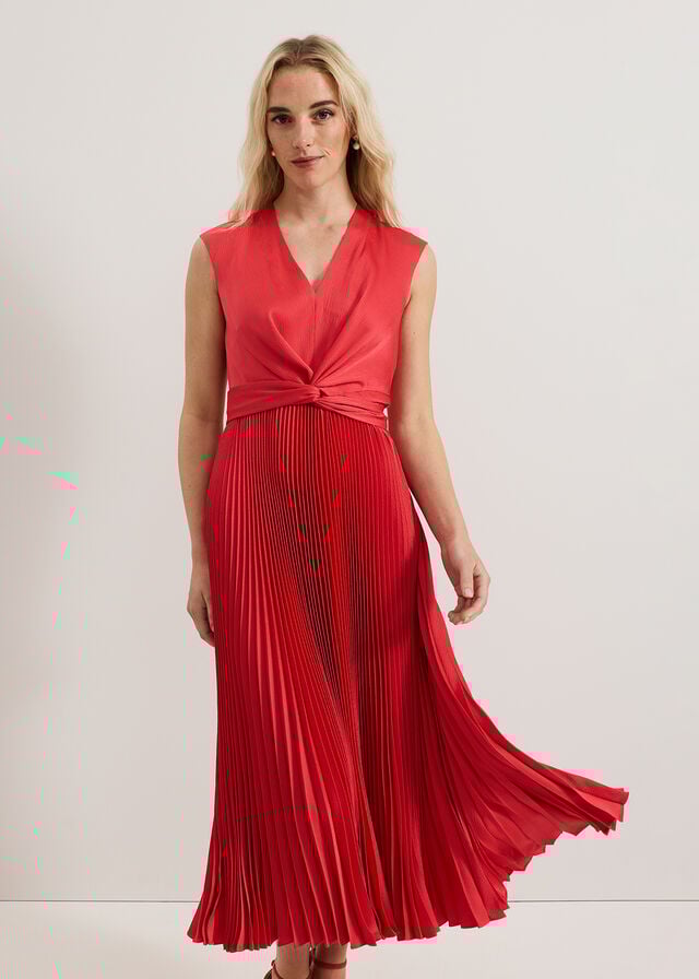 Pink Phase Eight Celestia Wrap Dress | 9083ALMKN