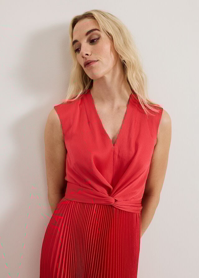 Pink Phase Eight Celestia Wrap Dress | 9083ALMKN