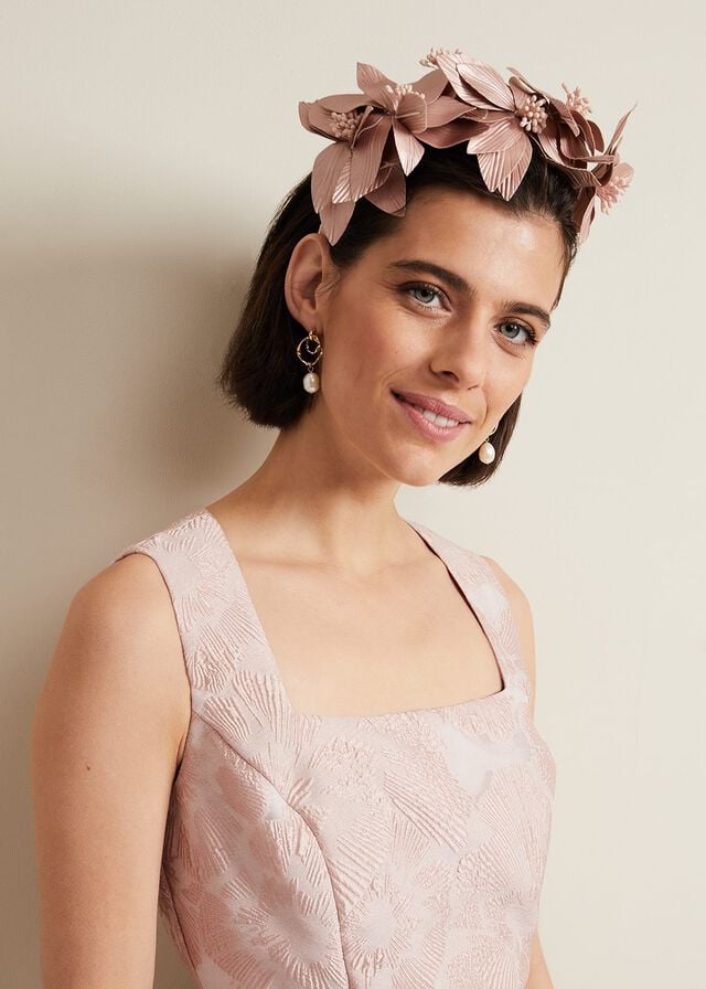 Pink Phase Eight Floral Hats | 1524HRBET