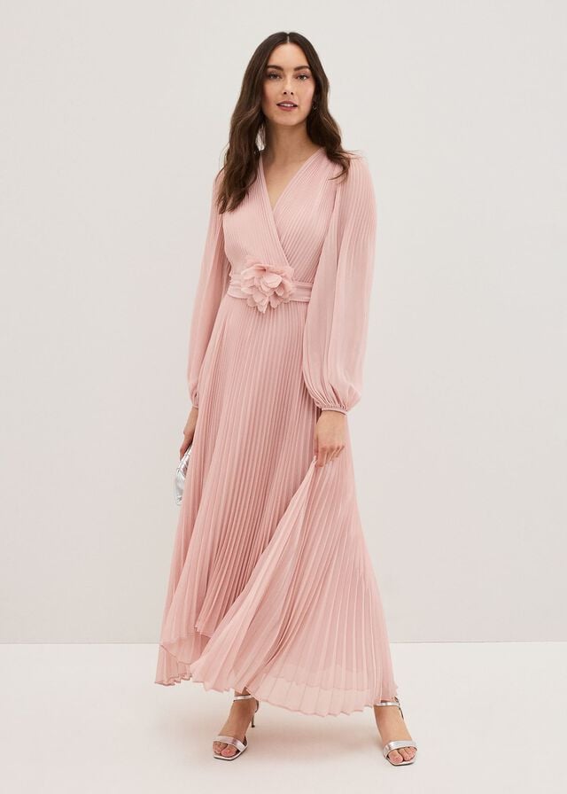 Pink Phase Eight Isadora Pale Dress | 2946PIHXB