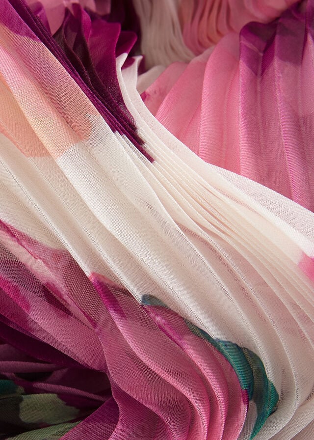 Pink Phase Eight Natalia Floral Dress | 4205IVHMT