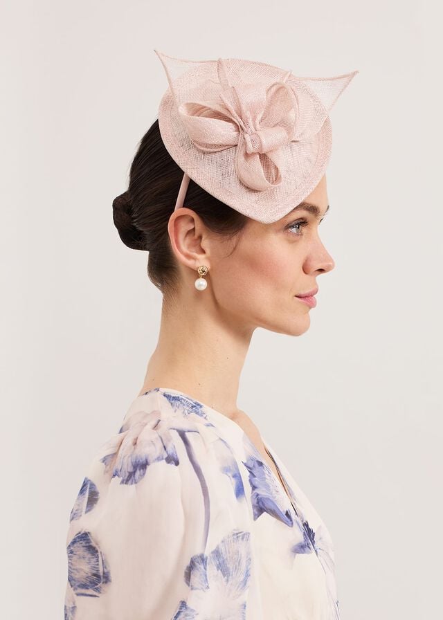 Pink Phase Eight Oval Disc Fascinator Hats | 3195QDTCI