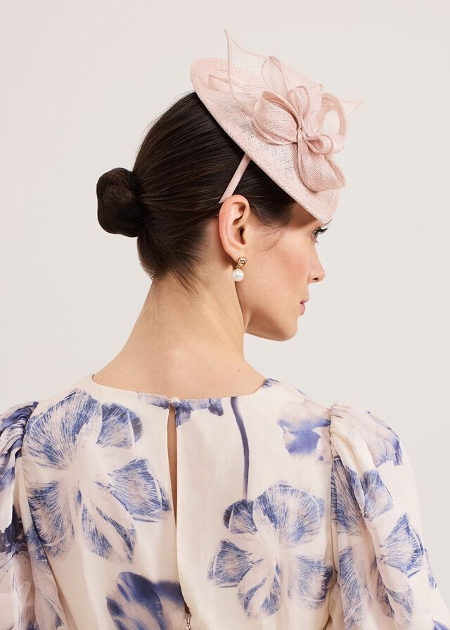 Pink Phase Eight Oval Disc Fascinator Hats | 3195QDTCI