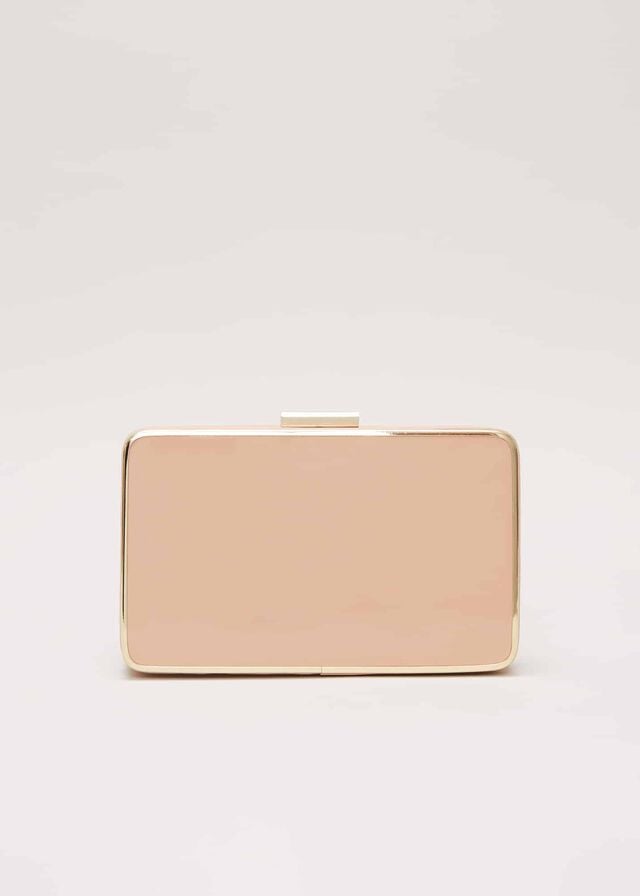 Pink Phase Eight Patent Box Bags | 6358AGSQP
